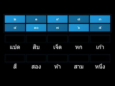 เลขไทย ๑-หนึ่ง