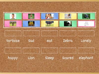 Grade 1 Unit 1 Vocabularies Game 1