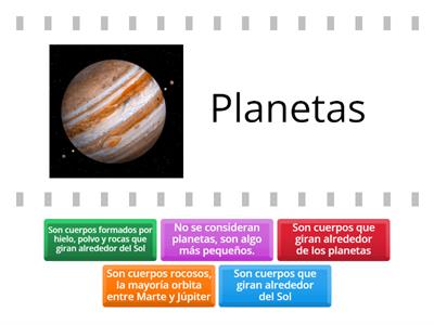 Cuerpos del sistema solar