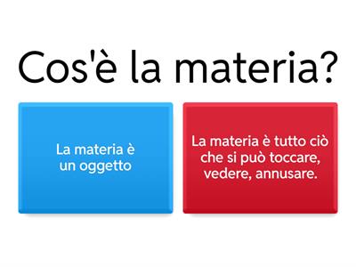 Sostanze pure e miscugli