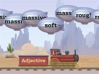 Piranavi word class train game.