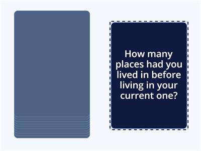 Past Perfect speaking practice