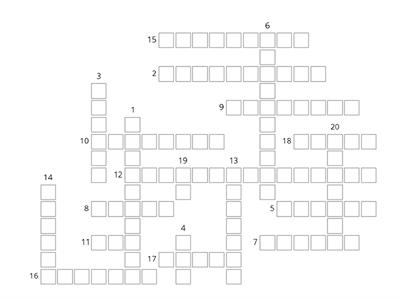 GG2 - 1.1 Crossword