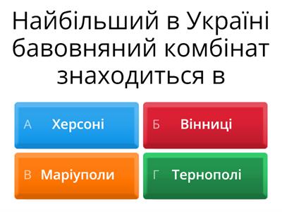  Легка промисловість