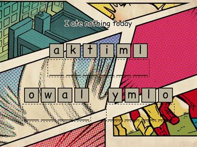 Other Negative Form Algerian Anagram