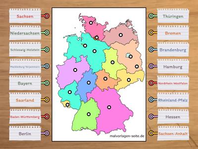 Bundesländer Deutschland