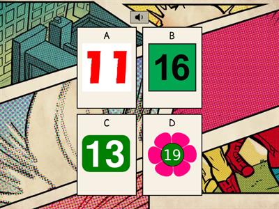 Identifying Numbers 10-20