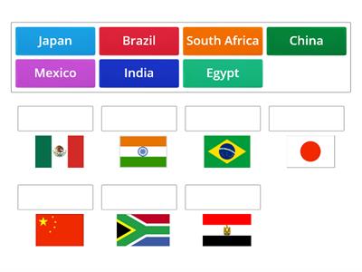 Go for it 6 - kpl 5 countries and flags