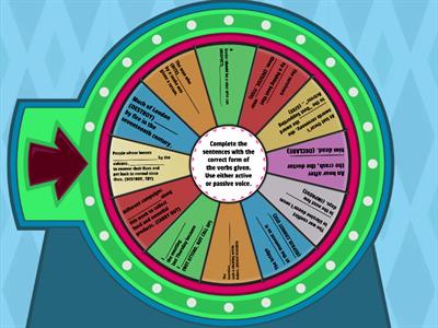 PASSIVE OR ACTIVE + VERB TENSES