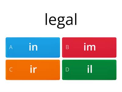 Gateway B1 negative prefixes