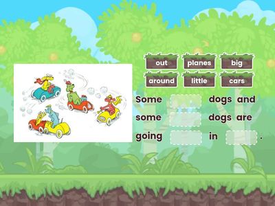 Reading "Go dogs go"