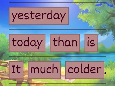 COMPERATIVES/SUPERLATIVES B2