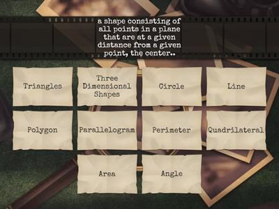 Geometry Terms Matching