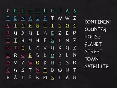 P3 - U2: READING (WORDSEARCH)