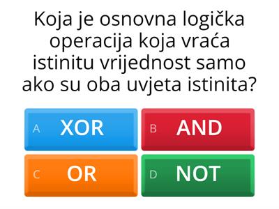 World Wall Quiz: Logičke Izjave 