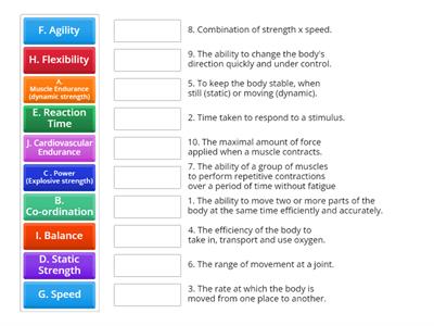 AO1 Fitness Components