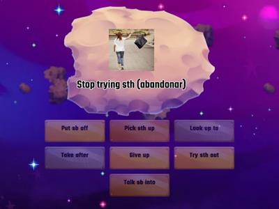 Phrasal verbs  - word store 2D  - focus 3 . unit 2