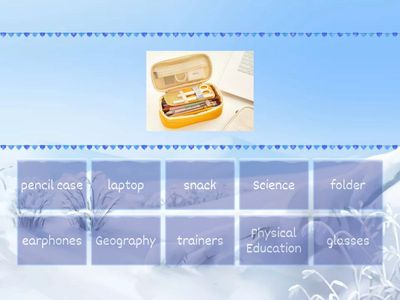 School subjects and objects