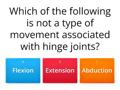 Skeletal system quiz