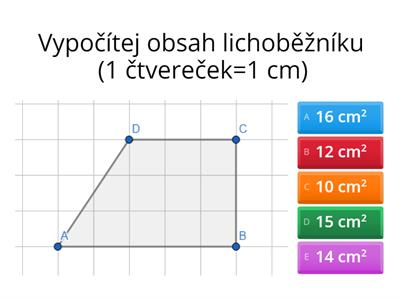 Obsah lichoběžníku