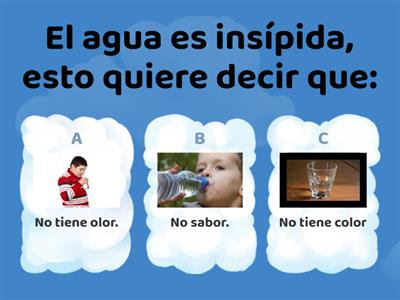 Características y estados del agua