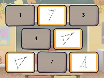 Tam giác vuông bằng nhau