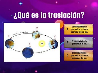 Movimientos de la tierra 3° básicos