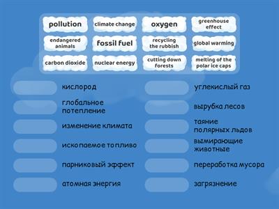 Talking about ecological problems