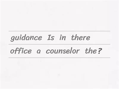 questions - is there/are there?