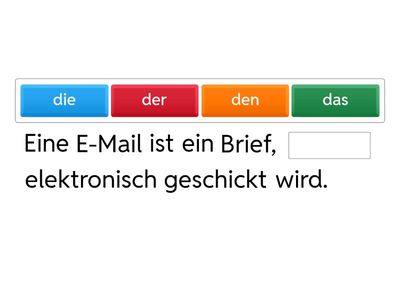 SPN 5 L2 B1.1 Relativsätze Im Nominativ, Akkusativ und Dativ