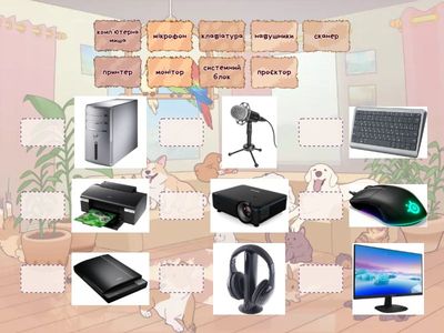 Складові пристрої ПК