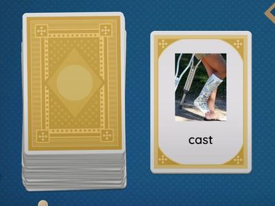 Word Cards related to Healthcare