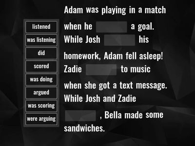 Go getter 4. Language revision. 1.8 PB p.20 ex.7