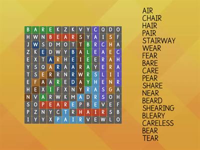 Module 6 Week 3 Wordsearch