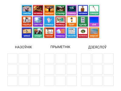 4 клас. Часціны мовы.