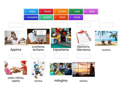 Action verbs/tegusõnad - UNIT 5 