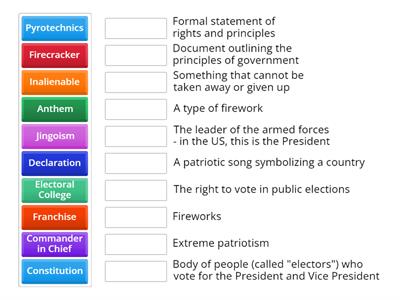 Fourth of July Match Up