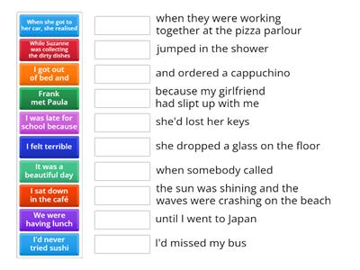 Grammar: Narrative tenses (Intermediate 2.2)