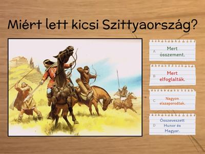 A hunok hazát keresnek 