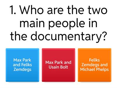 The Speed Cubers – Comprehension Quiz