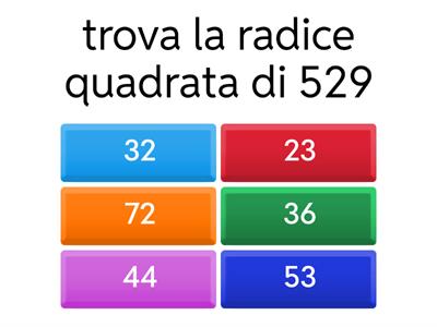 La radice quadrata 