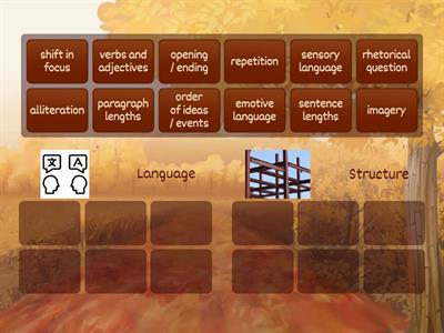 Language Techniques & Structure