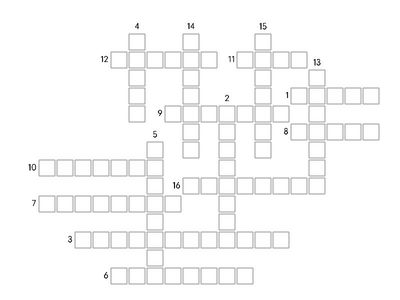 Housing crossword