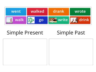 Simple Present Vs. Simple Past