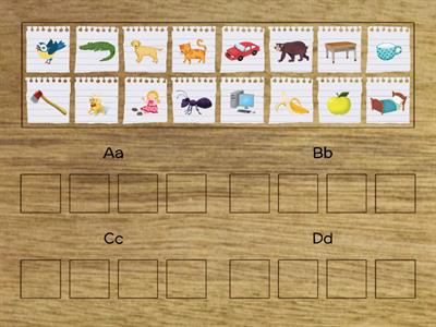 Oxford Phonics World - letters A,B,C,D