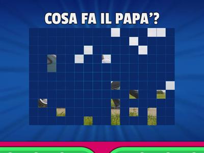 Cosa fa? Verbi con /s/ in posizione iniziale. Pittogrammi: ARASAAC.