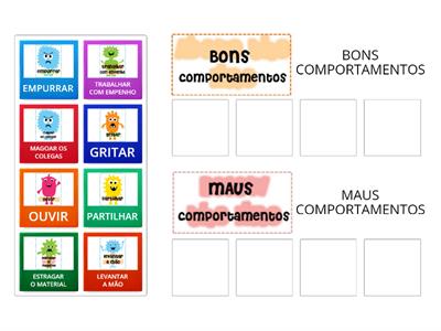 COMPORTAMENTO NA ESCOLA