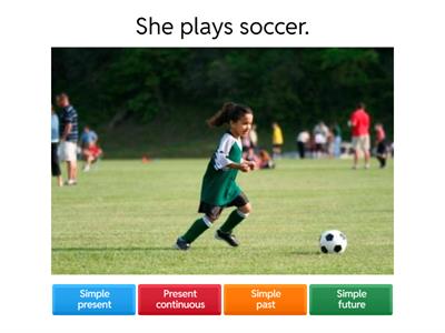 ELL Verb Tenses Present/Continuous/Past/Future