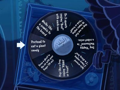 Halloween penalties wheel