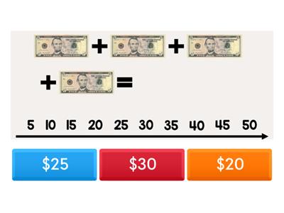 Adding 5 dollar bill